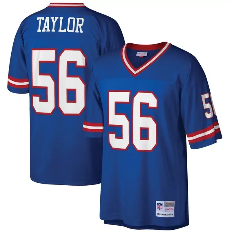 Andrew Thomas New York Giants Alternate Vapor Fuse Jersey Century Red - Image 3
