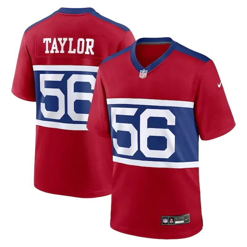 Michael Strahan New York Giants 1993 Legacy Jersey Royal - Image 3