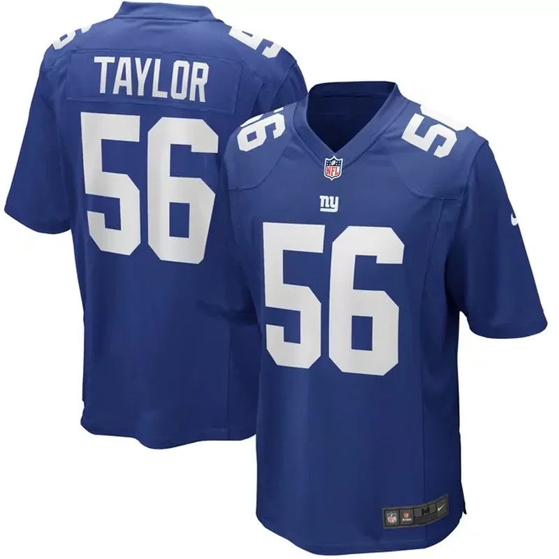 Lawrence Taylor New York Giants Game Retired Player Jersey Royal