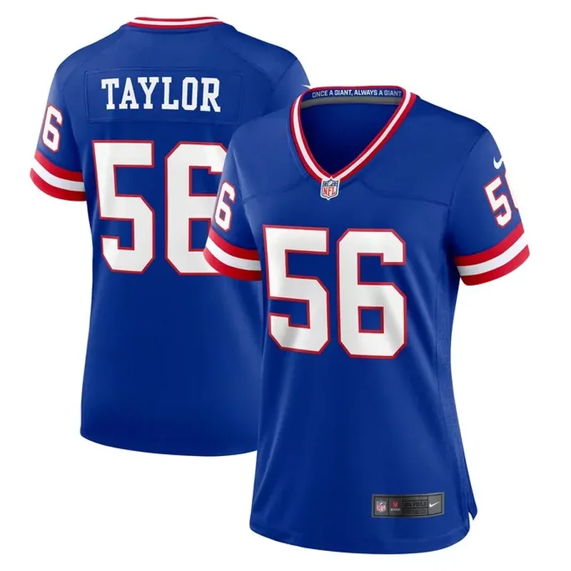Lawrence Taylor New York Giants Womens Classic Retired Player Game Jersey Royal