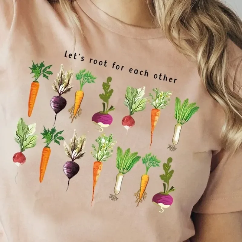 Let s Root For Each Other And Watch Grow T-Shirt Hoodie Sweater Gardening Vegetable Green Thumb Design Women Roots