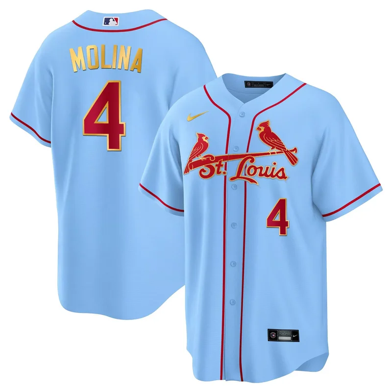 Alternate Paul Goldschmidt st. louis cardinals mexico jersey all stitched - Image 5