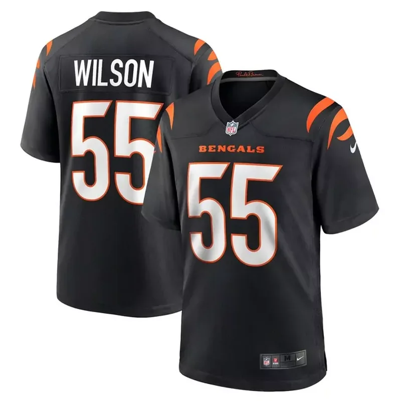 Sam Hubbard Cincinnati Bengals Player Game Jersey Black - Image 2