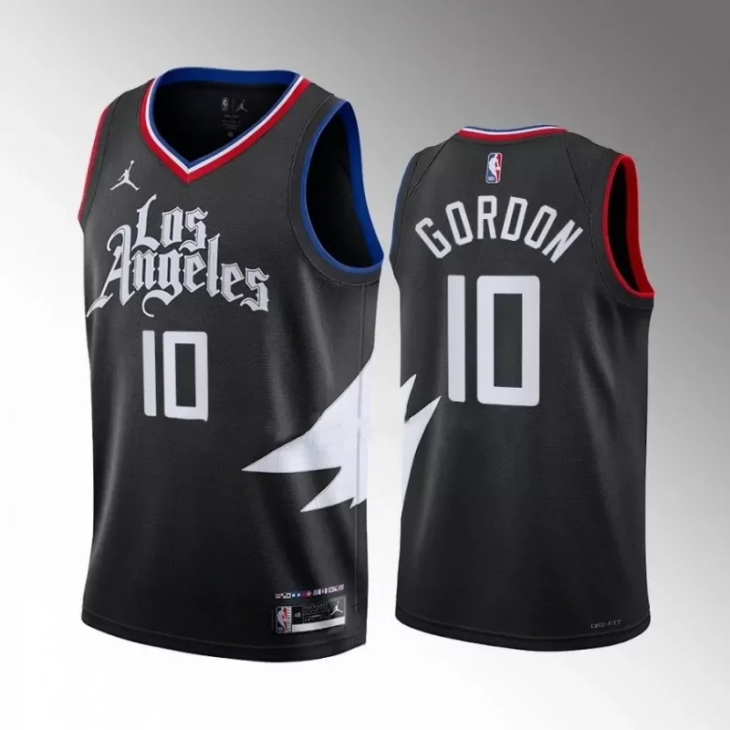 Los Angeles Clippers #13 Paul George Navy 2023 24 City Edition Stitched Basketball jersey - Image 3