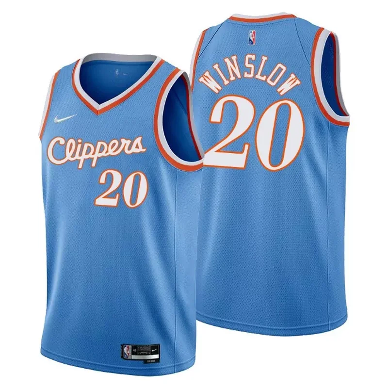 Los Angeles Clippers Kawhi Leonard 2 NBA Basketball Team City Blue Jersey Clippers Fans - Image 5