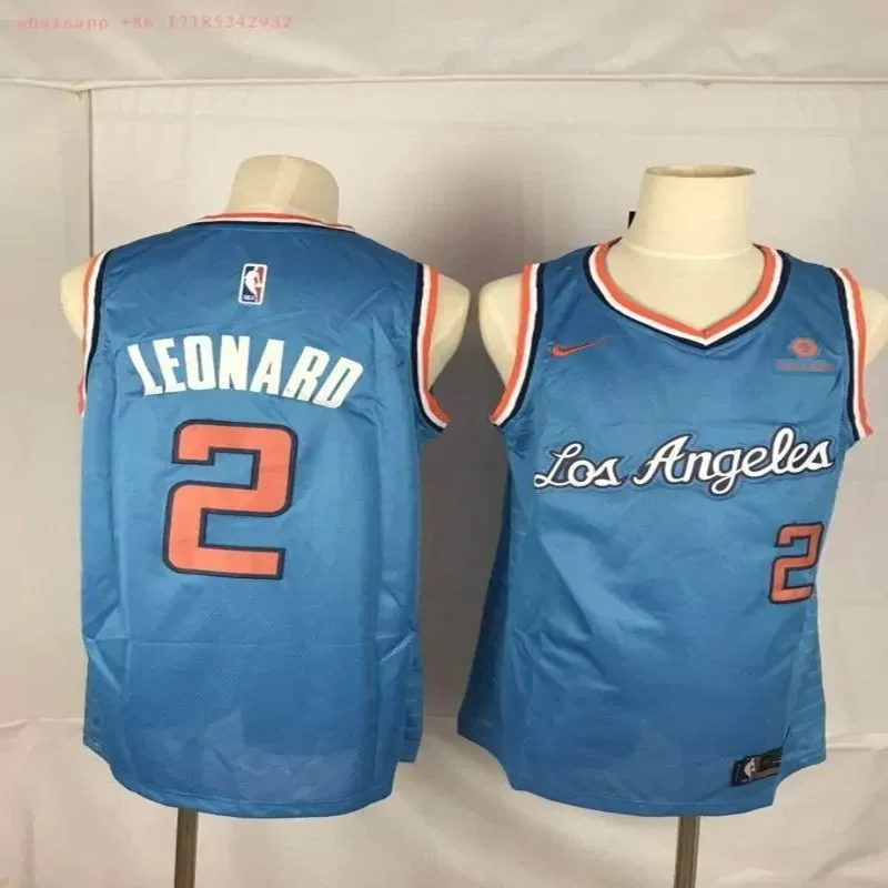 Los Angeles Clippers Lou Williams #23 2020 NBA New Arrival Blue Jersey - Image 5
