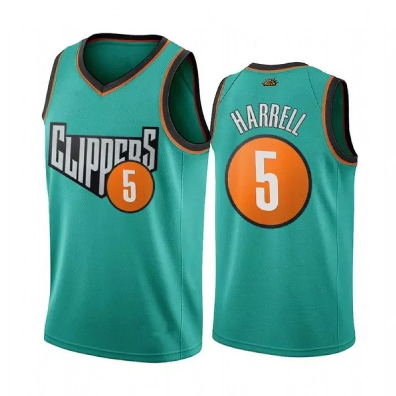 Los Angeles Clippers Marcus Morris Sr. #31 NBA 1993 Throwback White Jersey - Image 5