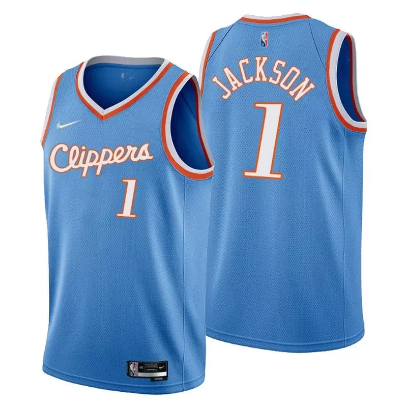 Los Angeles Clippers Kawhi Leonard 2 NBA Basketball Team City Blue Jersey Clippers Fans - Image 2