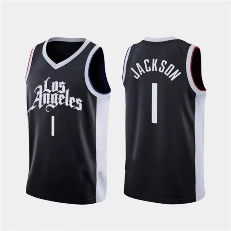 Los Angeles Clippers Patrick Beverley #21 NBA 1993 Throwback White Jersey - Image 4