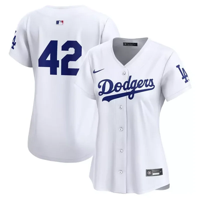 Clayton Kershaw Los Angeles Dodgers Home Elite Player Jersey White - Image 5