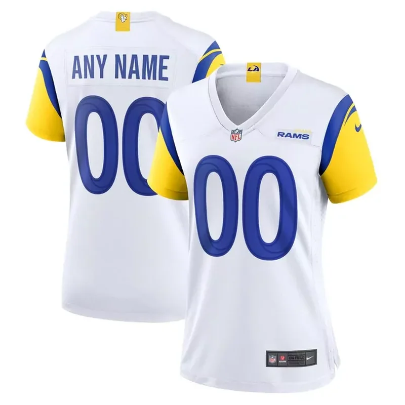 Puka Nacua Los Angeles Rams Vapor Fuse Jersey White - Image 5