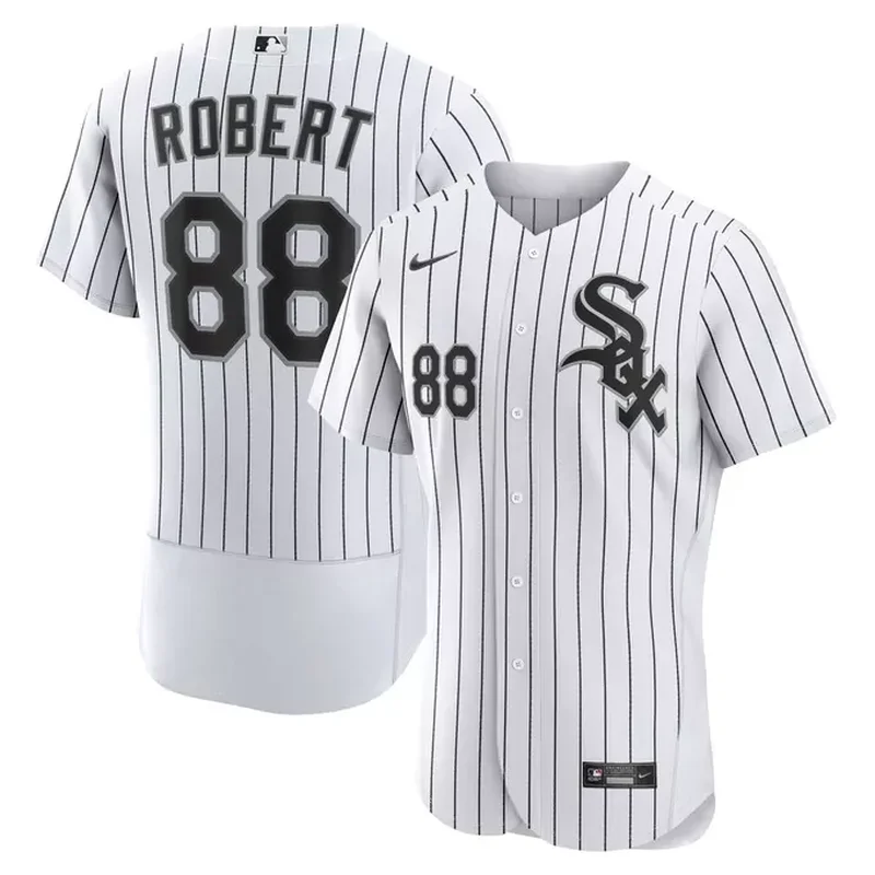 Yoan Moncada Chicago White Sox Home Player Jersey White - Image 3