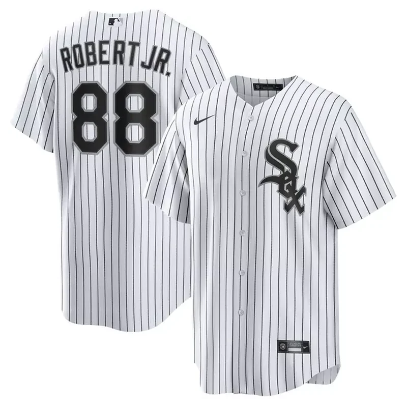 Chicago White Sox Home Pick-A-Player Retired Roster Jersey White - Image 4
