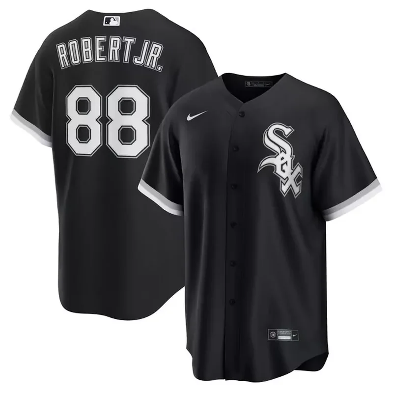 Luis Robert Jr Chicago White Sox Alternate Player Jersey Black