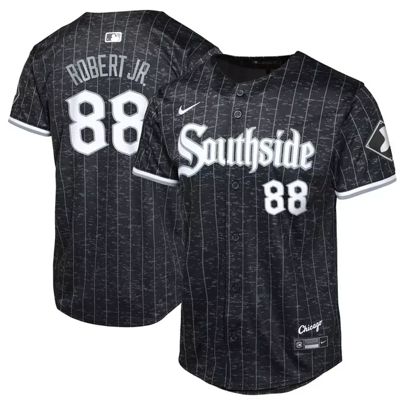 Frank Thomas Chicago White Sox Cooperstown Mesh Batting Practice Jersey Black - Image 3