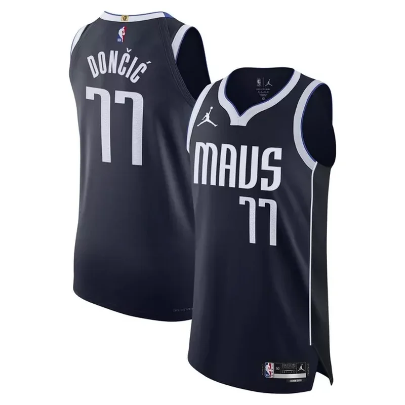 Luka Donè†·iè†° Dallas Mavericks Jordan Brand Player Jersey Statement Edition Navy