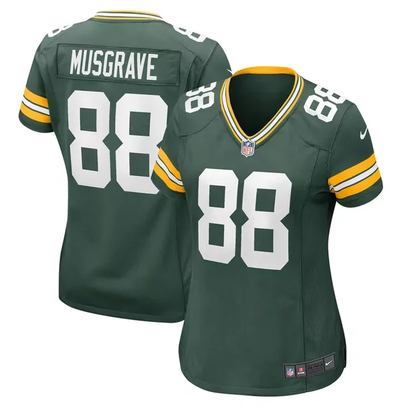 Luke Musgrave Green Bay Packers Womens Game Jersey Green
