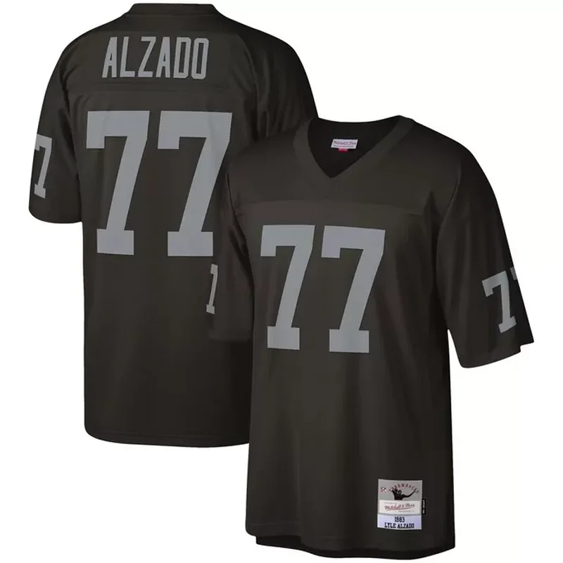 Lyle Alzado Las Vegas Raiders Legacy Jersey Black