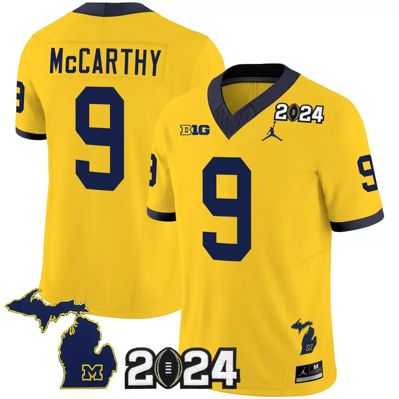 Alternate Tom Brady michigan wolverines 2024 jersey all stitched - Image 2