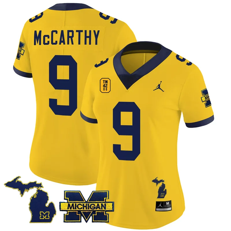 Maize Roman Wilson michigan wolverines cactus jack jersey all stitched - Image 2