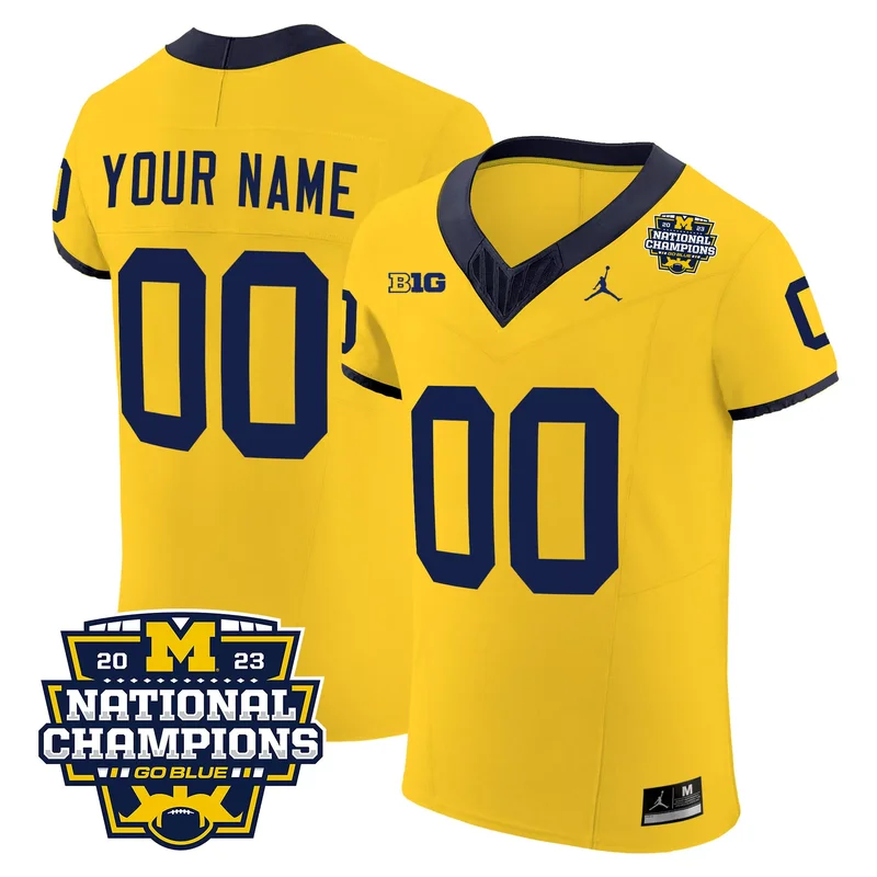 Alternate Tom Brady michigan wolverines 2024 jersey all stitched - Image 5