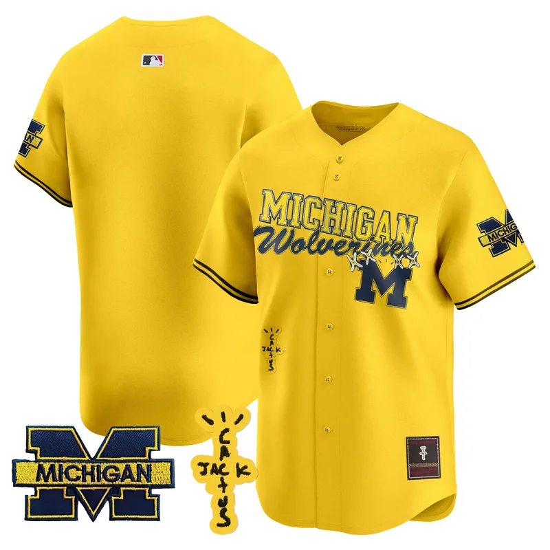 Maize Mike Sainristil michigan wolverines jersey all stitched - Image 4