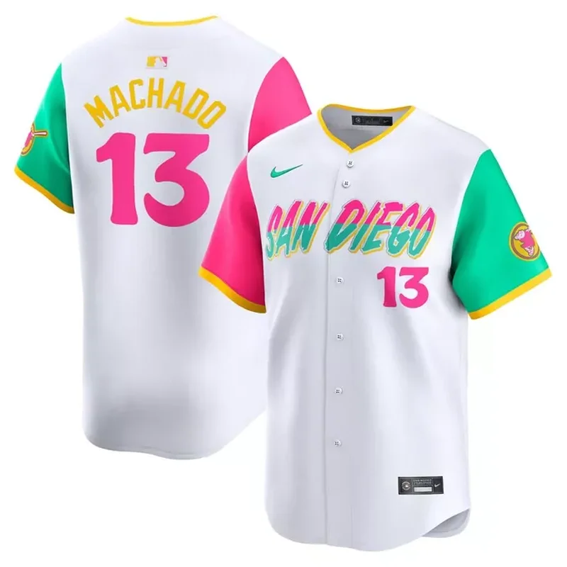 Manny Machado San Diego Padres City Connect Player Jersey White
