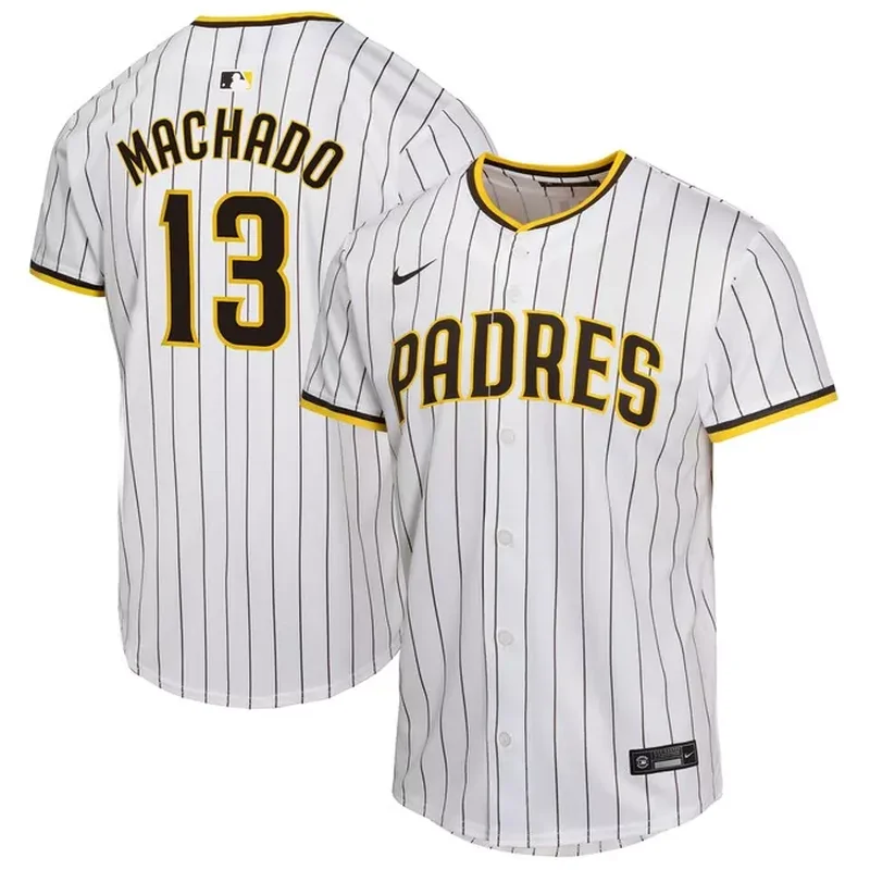 Manny Machado San Diego Padres City Connect Player Jersey White - Image 5
