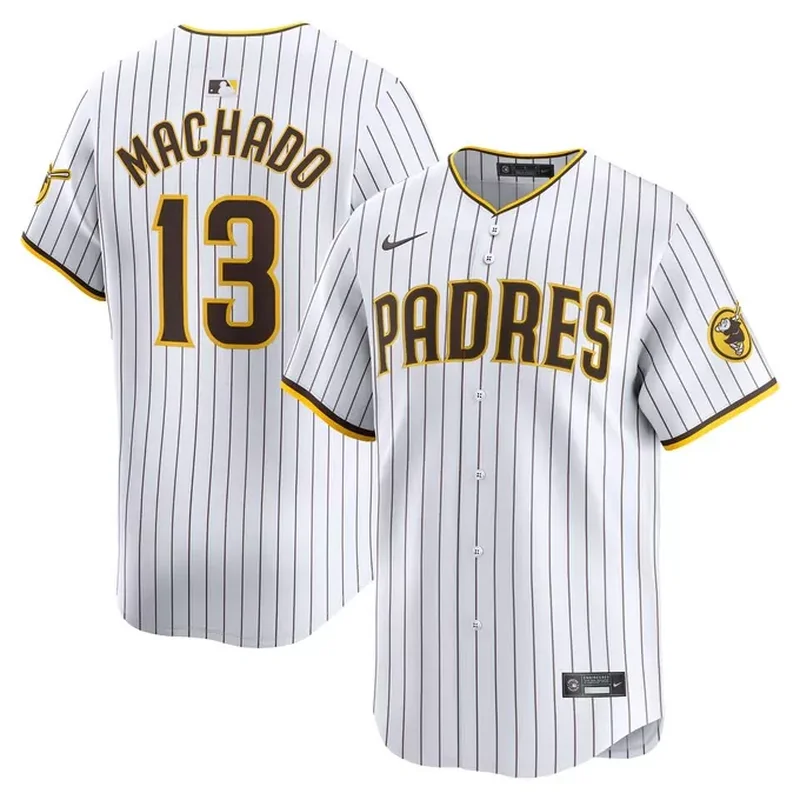 Manny Machado San Diego Padres Home Player Jersey White