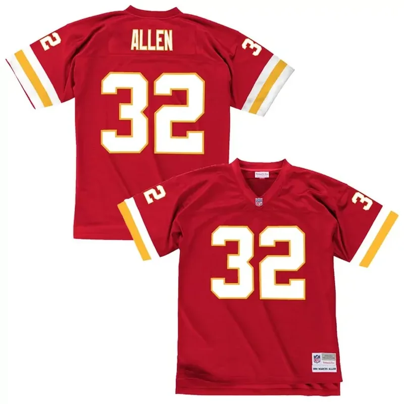 Len Dawson Kansas City Chiefs Womens Game Retired Player Jersey Red - Image 5