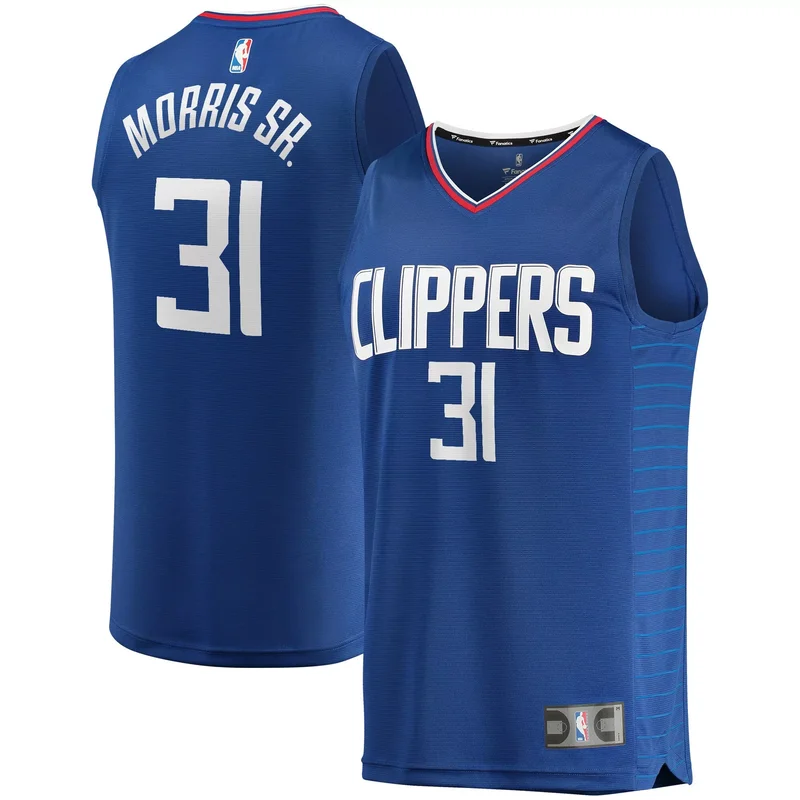 John Wall La Clippers Fast Break Jersey - Icon Edition - Royal NBA - Image 3