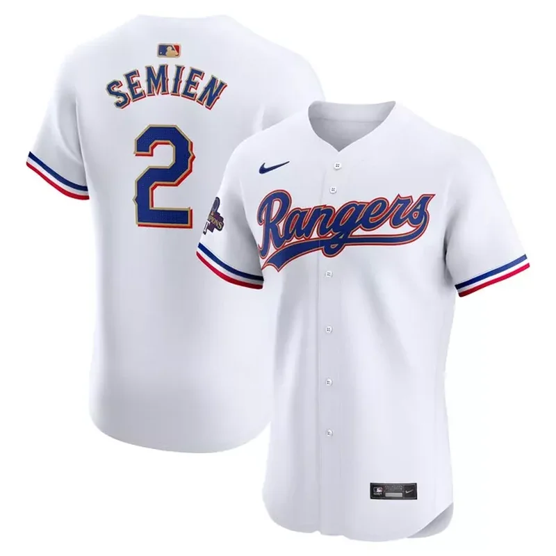 Corey Seager Texas Rangers Womens Home Player Jersey White - Image 5