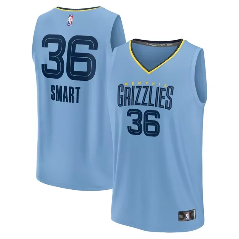 Memphis Grizzlies NBA & KidSuper Studios by Unisex Hometown Jersey Teal - Image 5