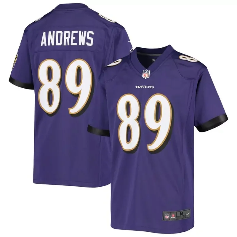 Mark Andrews Baltimore Ravens Game Jersey Purple