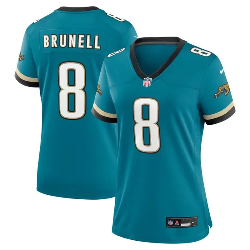 Evan Engram Jacksonville Jaguars Womens Game Jersey Teal - Image 2