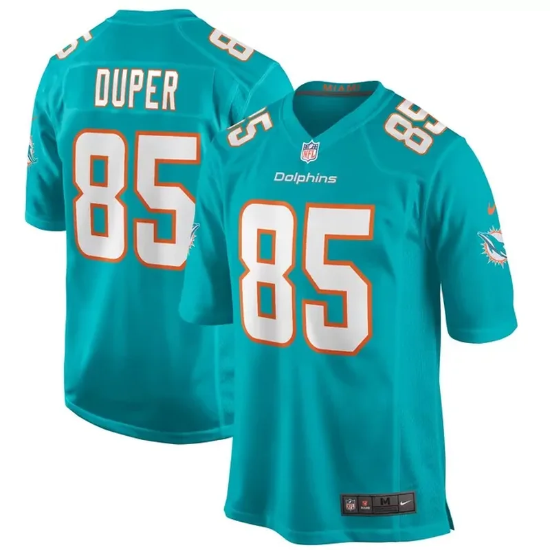 Quinton Bell Miami Dolphins Game Jersey Aqua - Image 5