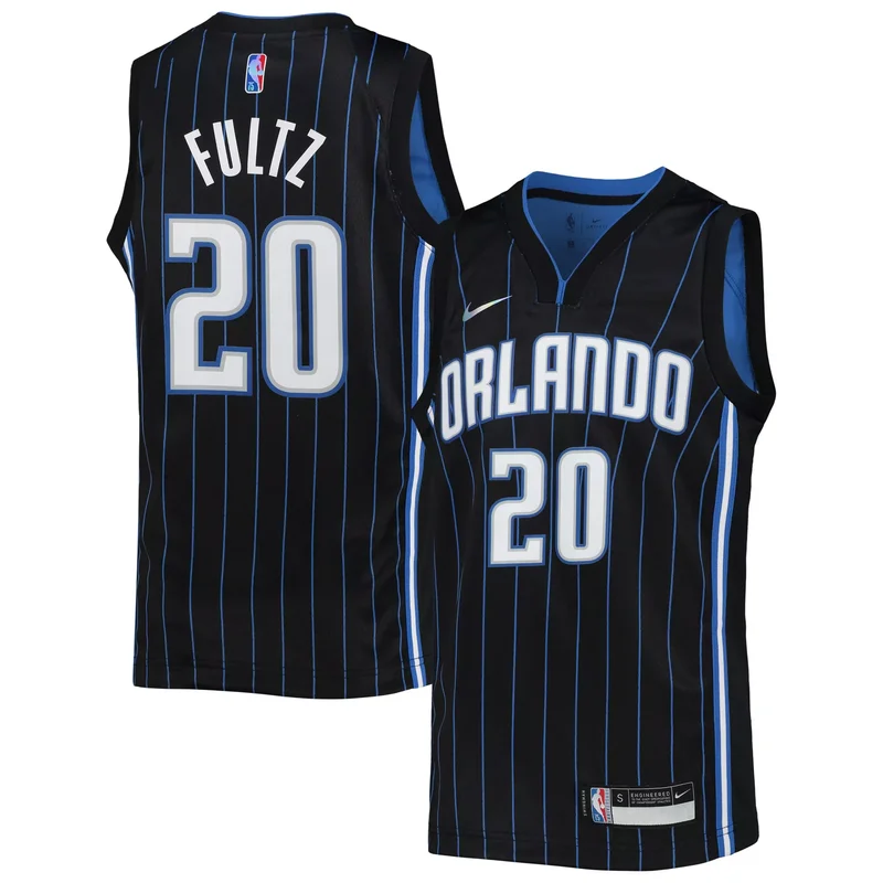Markelle Fultz Orlando Magic 2021/22 Diamond Jersey - Icon Edition - Black NBA