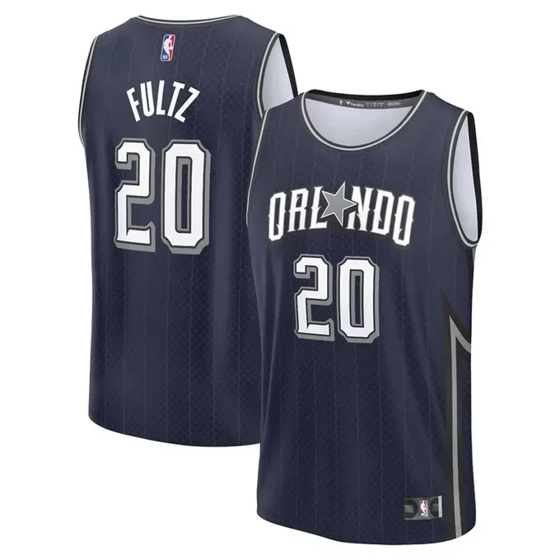 Markelle Fultz Orlando Magic Fast Break Jersey Navy City Edition