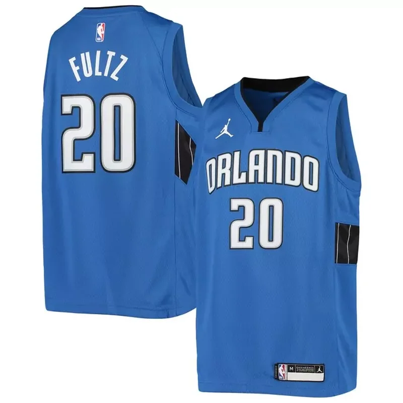 Markelle Fultz Orlando Magic Jordan Brand 2020/21 Jersey Statement Edition Blue