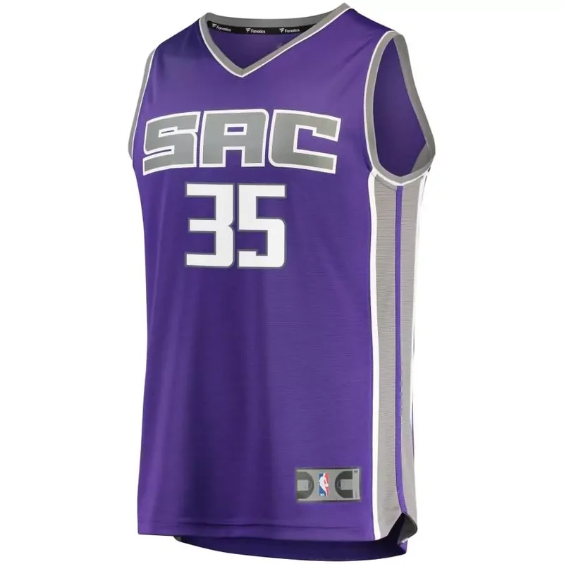 Harrison Barnes Sacramento Kings Fast Break Player Jersey - Association Edition - White NBA - Image 3