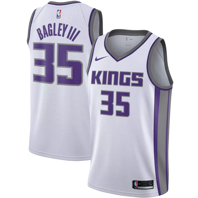 Jabari Parker Sacramento Kings 2020/21 Fast Break Jersey - Icon Edition - Purple NBA - Image 5