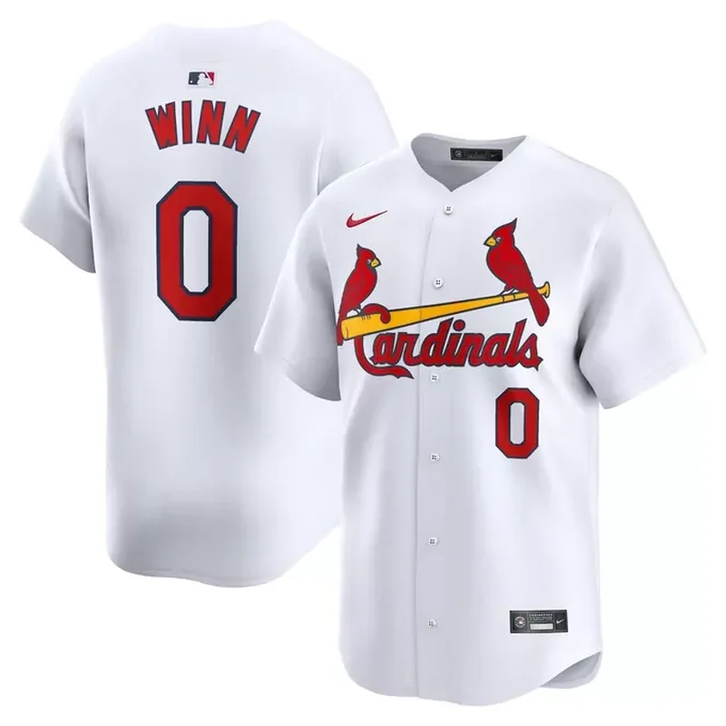 St Louis Cardinals Home Team Jersey White - Image 4