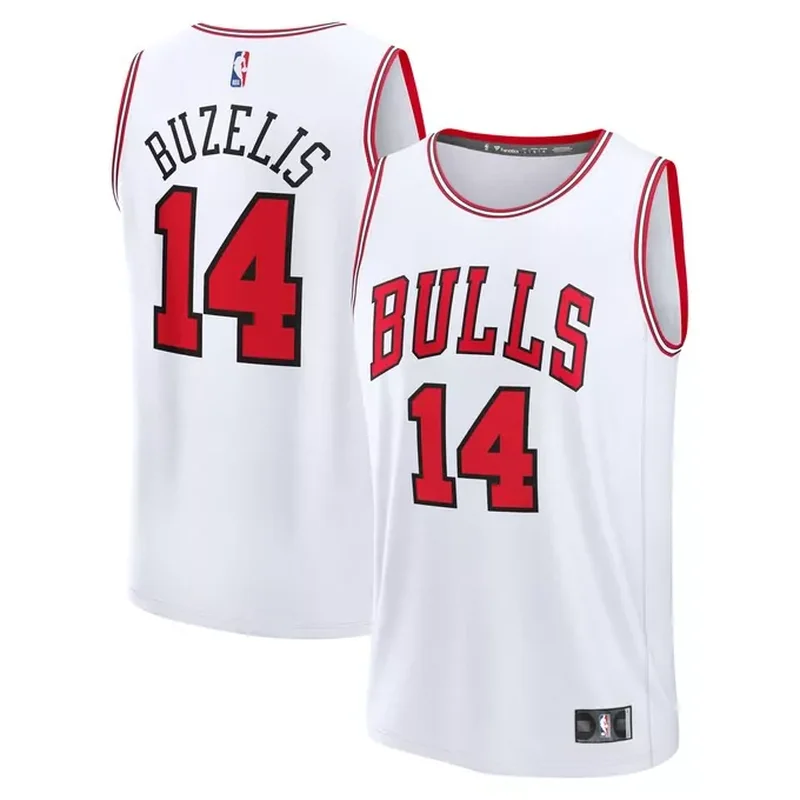 Zach LaVine Chicago Bulls Fast Break Jersey Black City Edition - Image 5