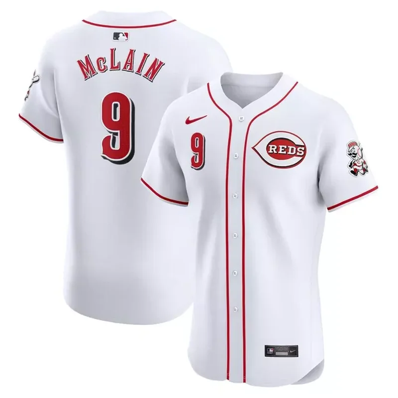 Cincinnati Reds Alternate Elite Jersey Red - Image 3