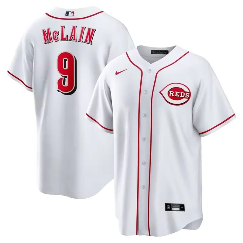 Matt McLain Cincinnati Reds Home Jersey White