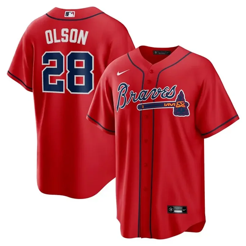 Atlanta Braves 2023 City Connect Jersey White - Image 3