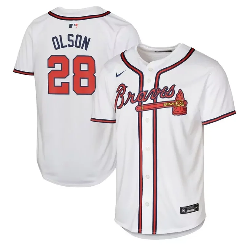 Matt Olson Atlanta Braves Home Player Jersey White