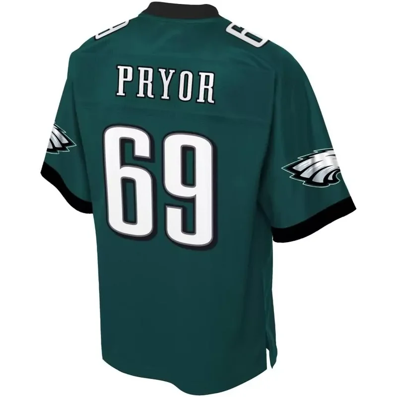Philadelphia Eagles Jason Kelce Midnight Green 100th Season Vapor Jersey - Image 4