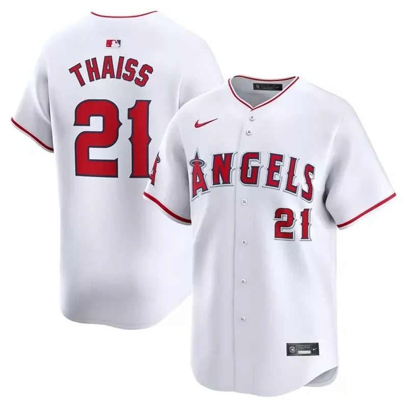 Matt Thaiss Los Angeles Angels Home Player Jersey White