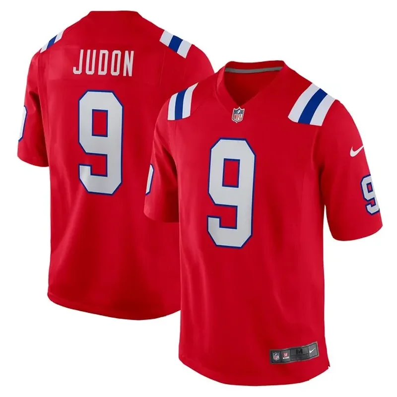 Mac Jones New England Patriots RFLCTV Jersey Black - Image 2